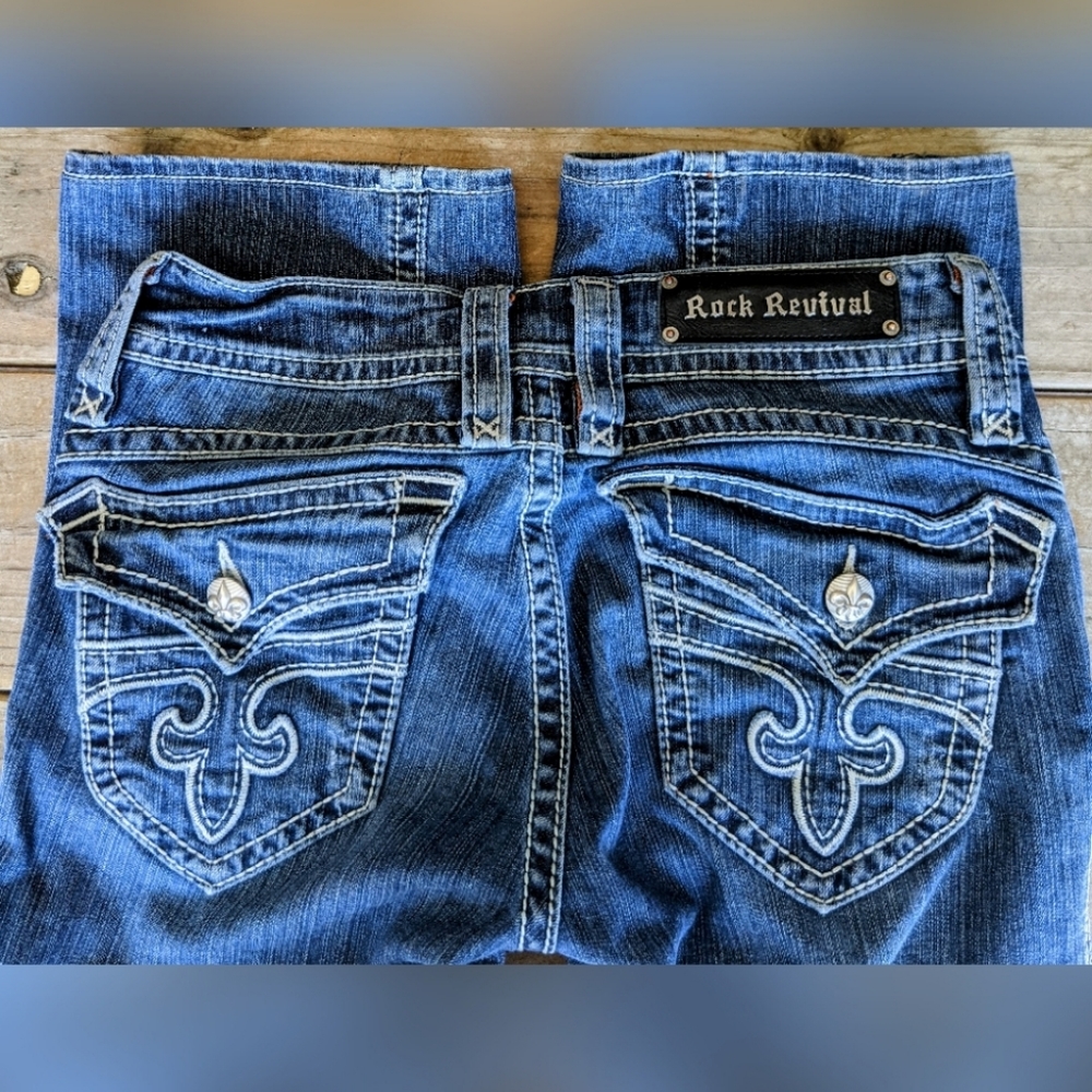 Rock Revival Patti Bootcut Jeans, Sz 29 - Picture 6 of 14